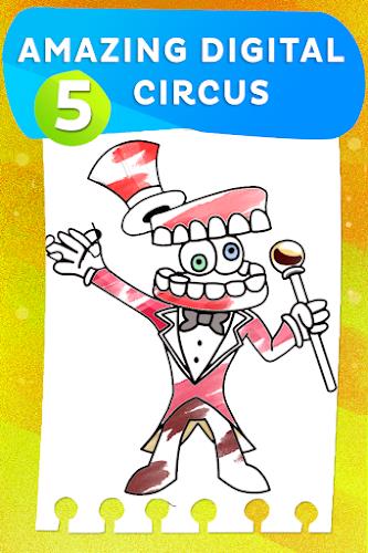 Amazing Digital Circus colorin Screenshot 1