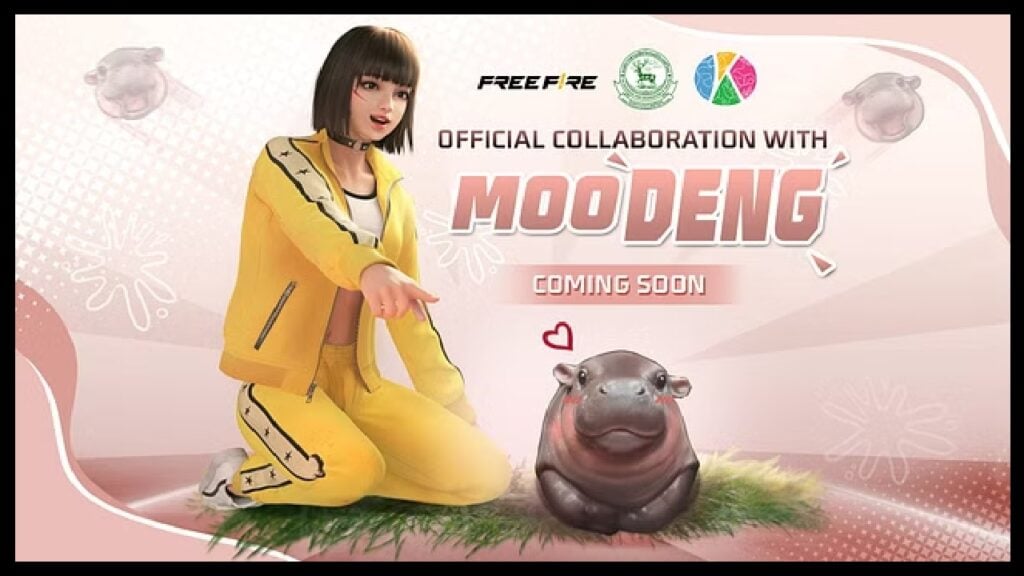 Garena Is Bringing The Viral Baby Pygmy Hippo Moo Deng To Free Fire Soon!