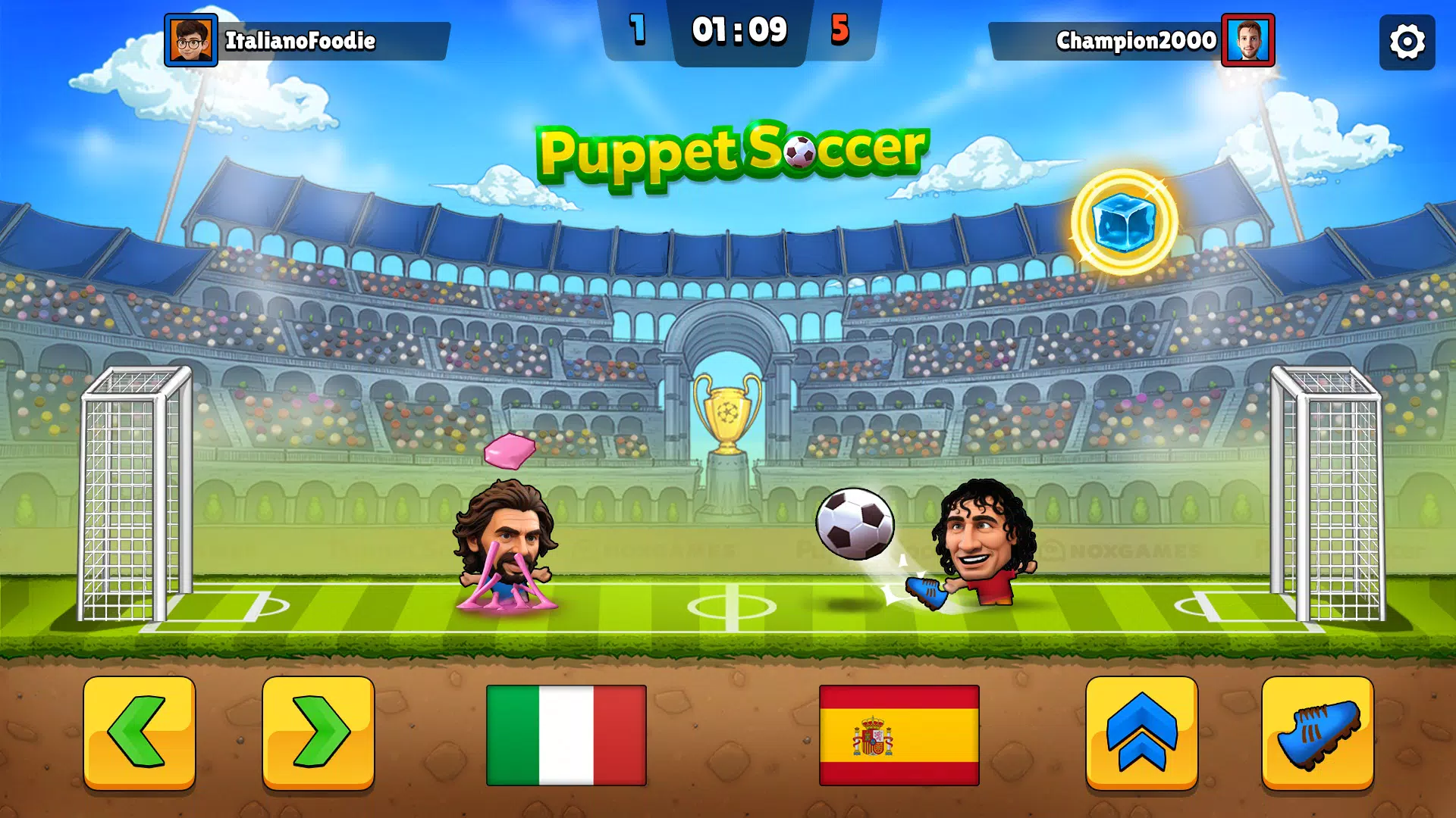 Puppet Soccer - Football Zrzut ekranu 2