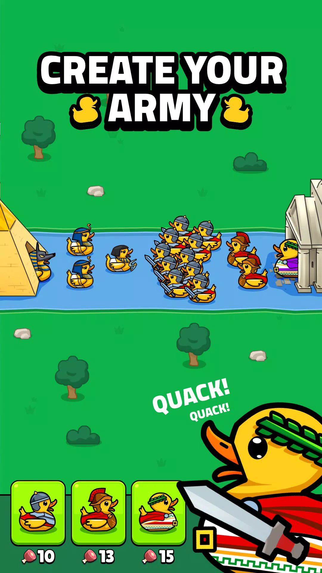 Age of Duck Warriors: War Game 螢幕截圖 3