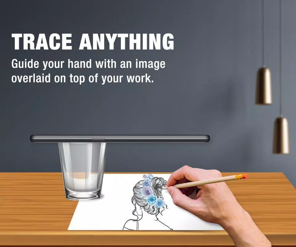 Sketch Copy: Trace & Draw Captura de tela 1