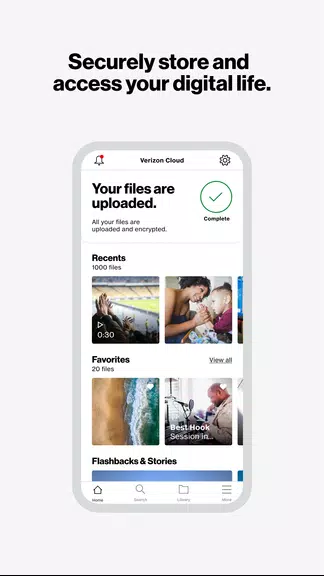 Verizon Cloud 螢幕截圖 0