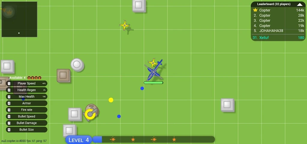 copter.io -Destroy the enemies Schermafbeelding 3