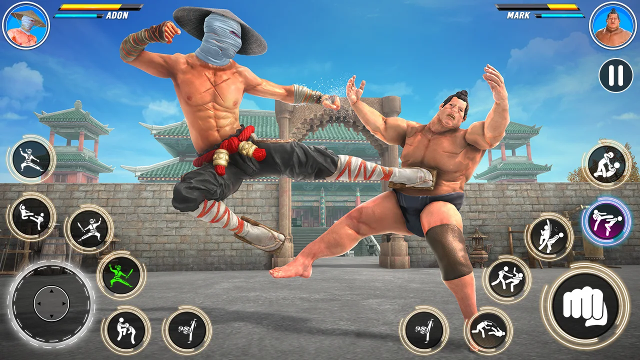 Schermata Kung Fu Games - Fighting Games 2