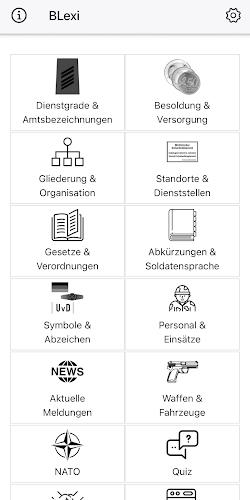 BLexi – Lexikon zur Bundeswehr Schermafbeelding 0