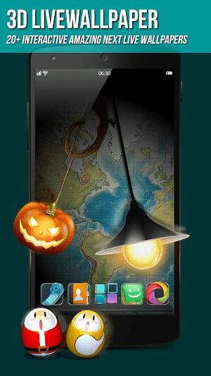 Next Launcher 3D Shell apk profissional