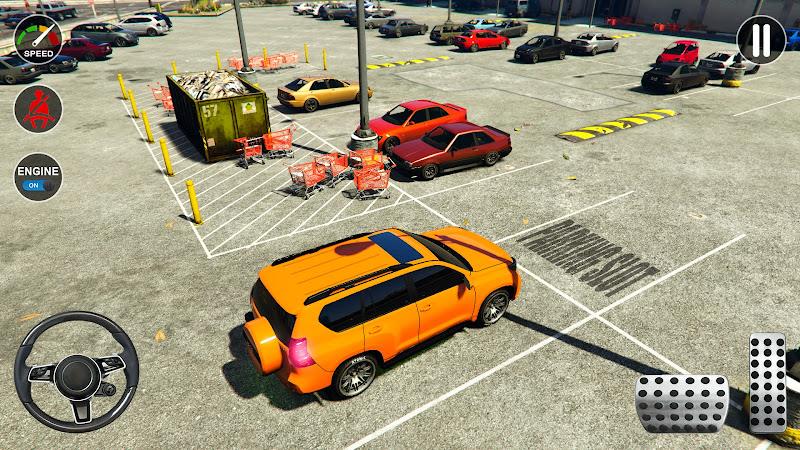 Prado Car Parking 3D Car Games Tangkapan skrin 0