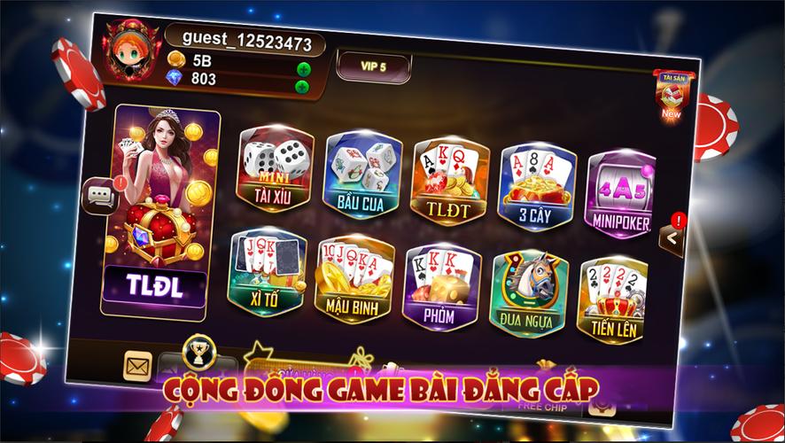 4Play - Xì Tố Xì Phé Online Screenshot 0