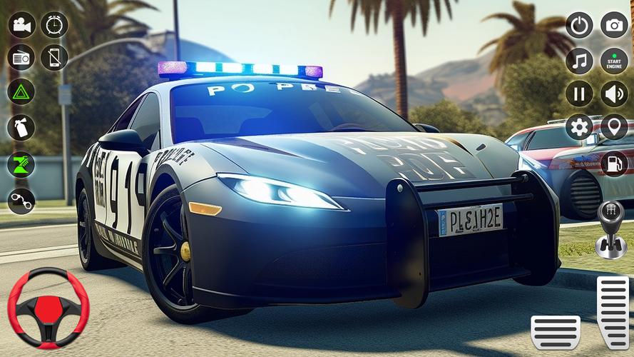 Cop Car Parking: Driving Games Capture d'écran 3