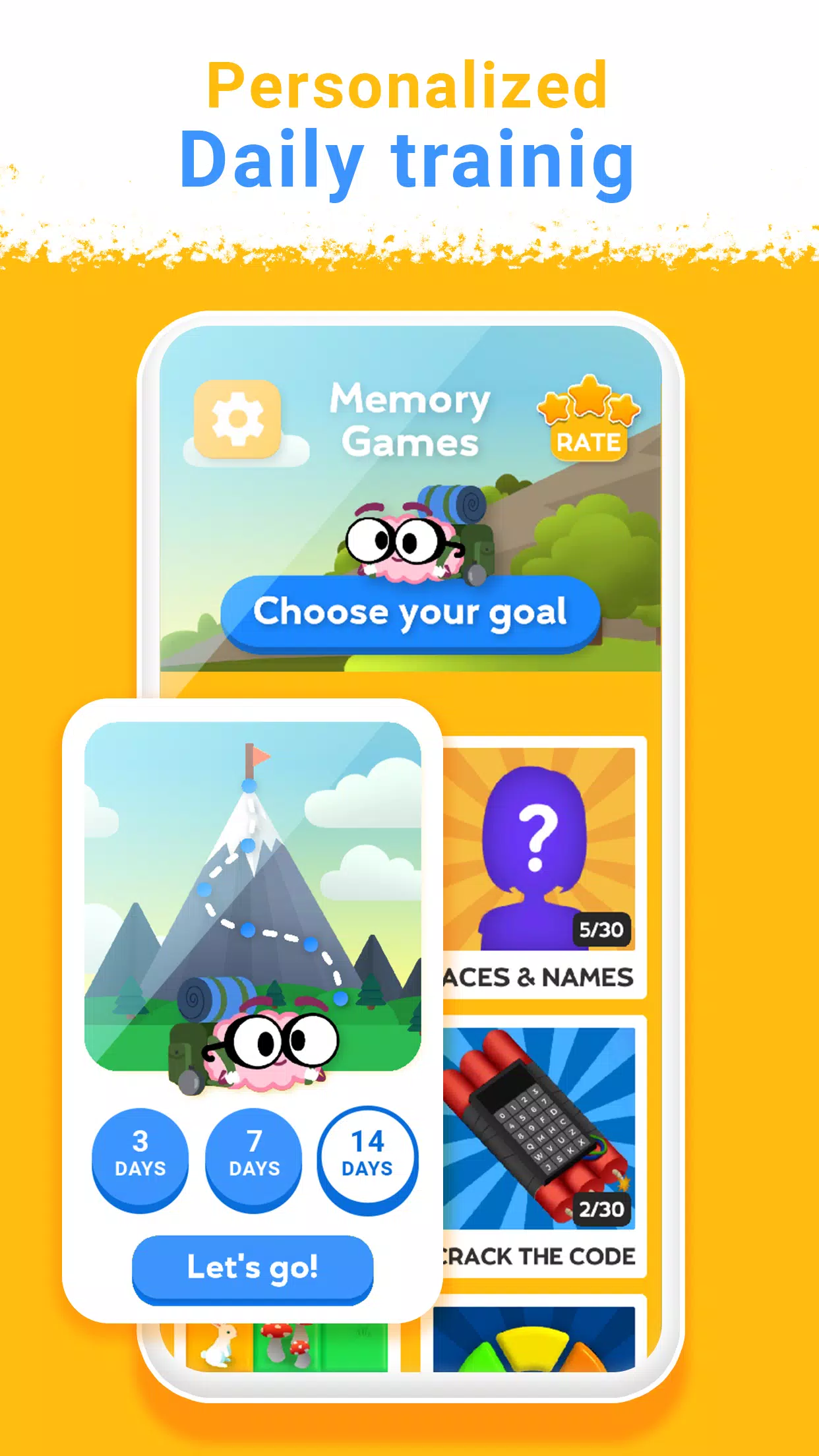 Train your Brain. Memory Games Ảnh chụp màn hình 2