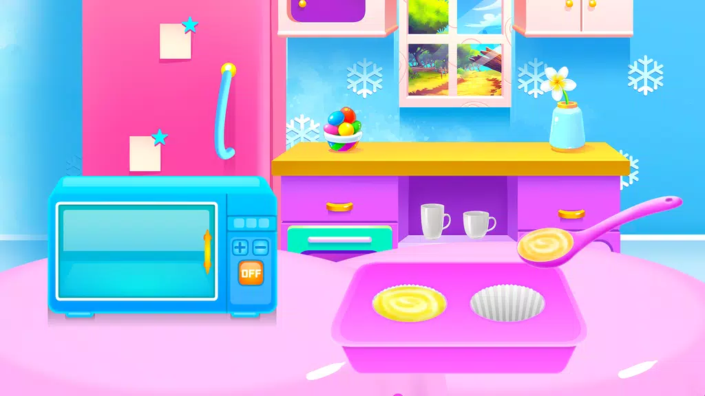 Colorful Muffins Cooking Screenshot 3