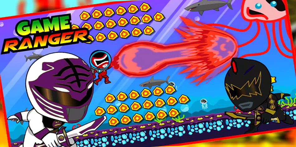 Superheroes Dino Rangers Dash Tangkapan skrin 2