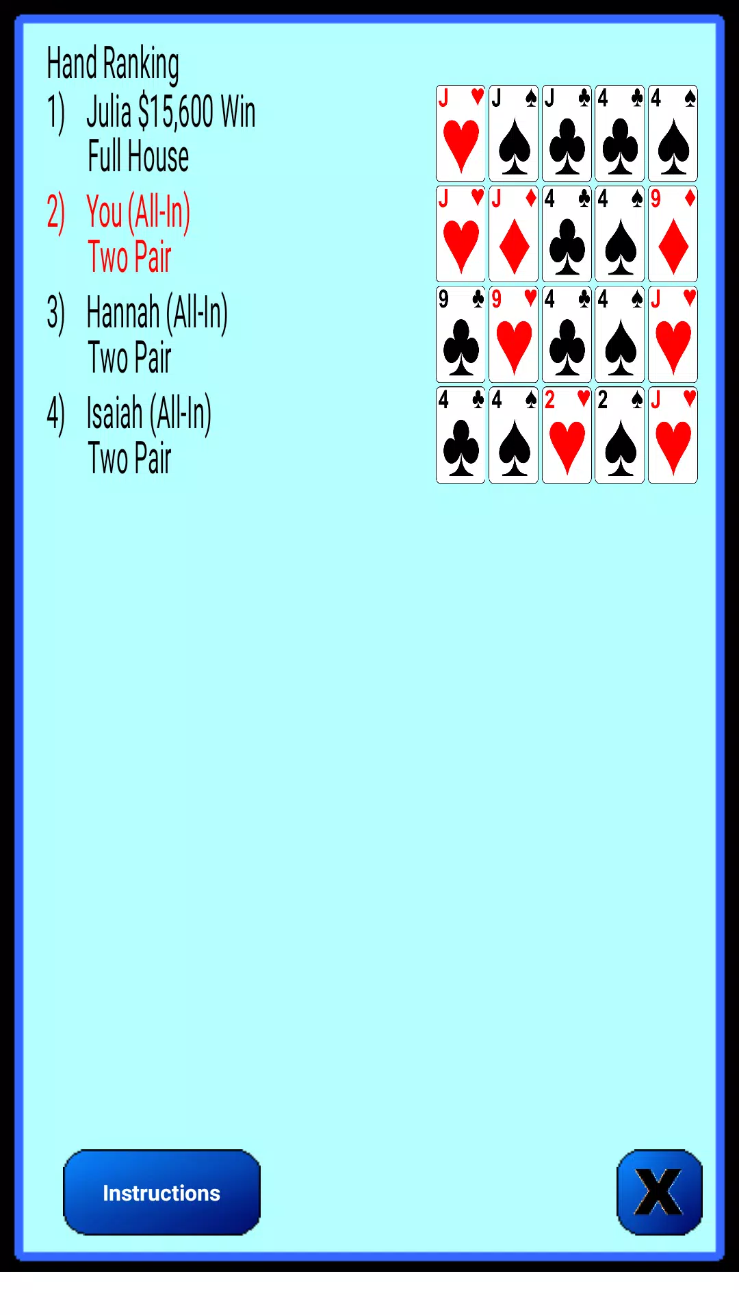 Texas Hold’em Poker Screenshot 1