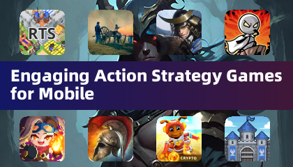 Mobil için ilgi çekici aksiyon stratejisi oyunları