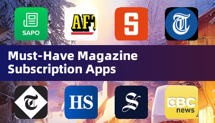 Must-Have Magazine Abonnement Apps