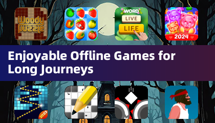 Jeux hors ligne agréables pour les longs trajets