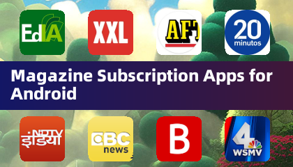 Aplicativos de Assinatura de Revista para Android