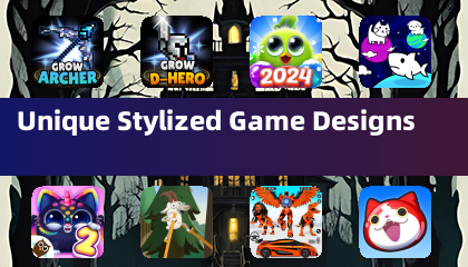 ユニークなスタイライズドゲームデザイン