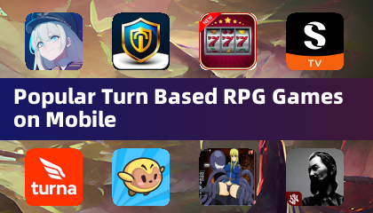 모바일에서 인기 있는 타ーン 기반 RPG 게임