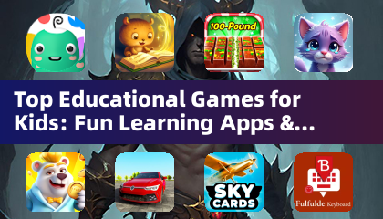 아이들을 위한 최고의 교육용 게임: 재미있는 학습 앱 및 활동 (교육용 게임)