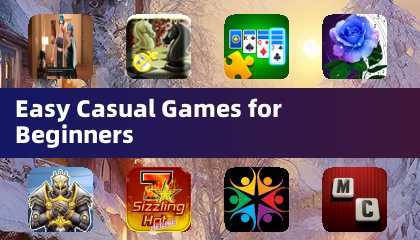초보자를 위한 쉬운 캐주얼 게임