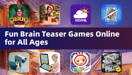 모든 연령을 위한 재미있는 두뇌 퍼즐 게임 온라인