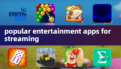 applications de divertissement populaires pour le streaming