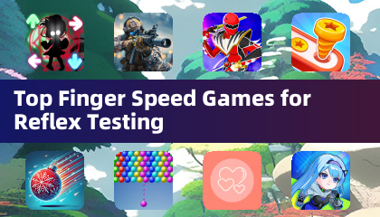 반응 속도 테스트를 위한 최고의 손가락 속도 게임