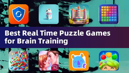 脳トレに最適なリアルタイムパズルゲーム