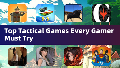每个玩家都必须尝试的顶级战术游戏
