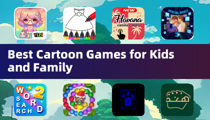 Mejores juegos de dibujos animados para niños y familias