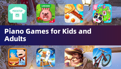 Jogos de Piano para Crianças e Adultos