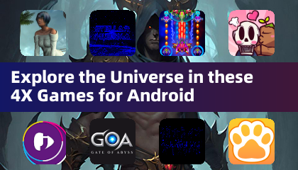 안드로이드용 4X 게임에서 우주를 탐험해 보세요