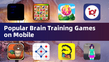 Beliebte Gehirntrainings-Spiele für Mobilgeräte