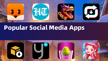 热门社交媒体应用