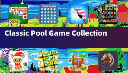 Clássico Jogo de Bilhar Coleção