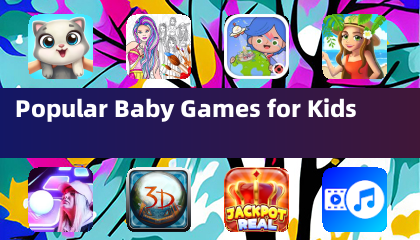 受歡迎的嬰兒遊戲給兒童