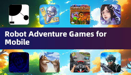 Robot-Abenteuer-Spiele für Mobilgeräte